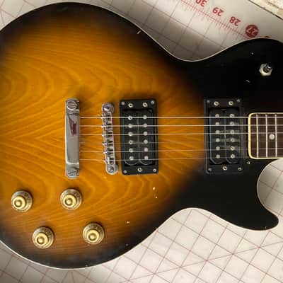 Hondo? Tobacco Burst LP style Electric Guitar Made in Japan MIJ pre-lawsuit image 4