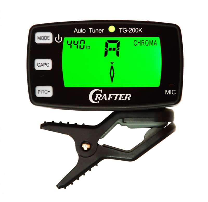 Crafter TS-10K Clip-On Headstock Tuner image 1