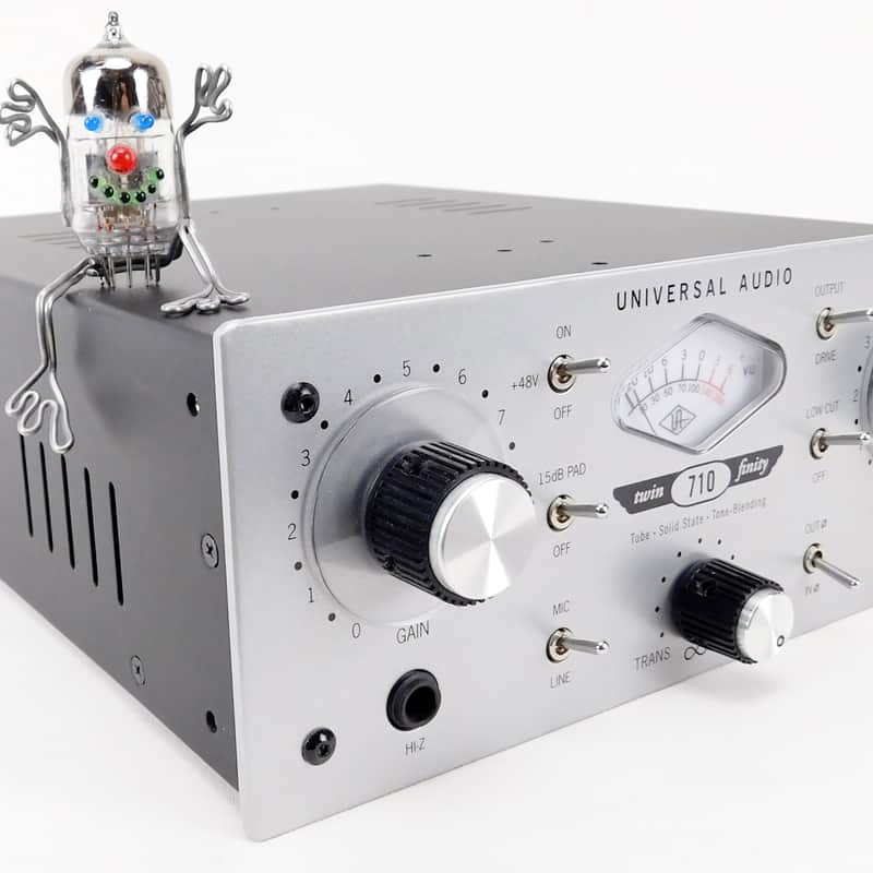 2009 – Present Universal Audio 710 Twin-Finity Microphone Prea…