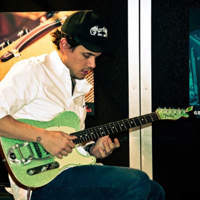 Fender Custom Shop Double TV Jones Telecaster Bigsby Sea Foam Green Metallic image 6