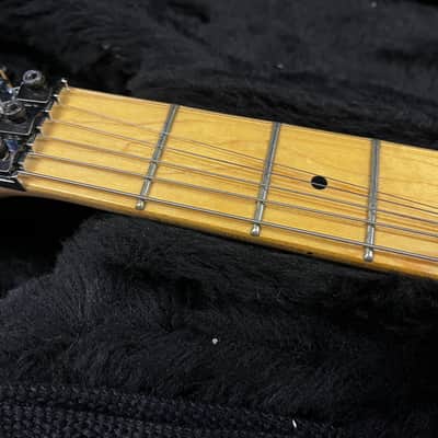 Peavey EVH Wolfgang Special Amber Quilt Electric Guitar w Case image 12