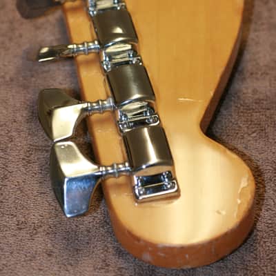 Maya Precision Bass 4 String 1970's 3 Color Sunburst image 8