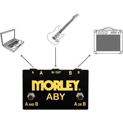 Morley Gold Series ABY 2-Channel Switcher Pedal image 2