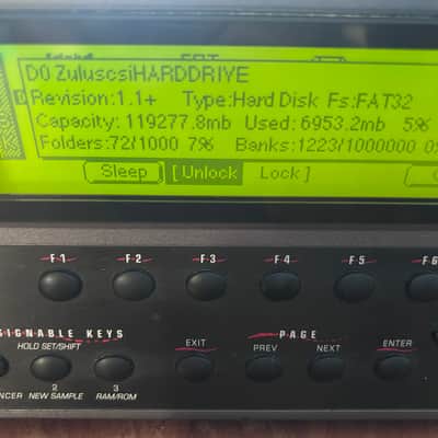 E-MU Systems E5000 Ultra Rack mount 64-Voice Polyphonic Sampler - with 128GB ZuluSCSI USB-C 2026, 128GB Internal SSD, 128MB Sound Memory (1999) image 20