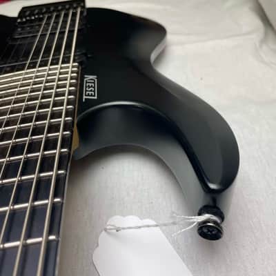 Kiesel Osiris Multiscale 8 Headless Baritone 8-string Guitar with Gig Bag 2018 - Jet Black image 11