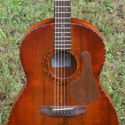 2008 Yairi R2AN Antique Processed OOO size Acoustic Guitar (Limited edition) - Natural+Yairi Hard Case plus more image 5