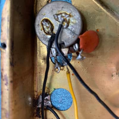 Gibson Thunderbird II Non Reverse 1967 Blue image 12