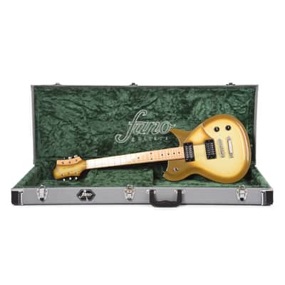 Fano Alt de Facto RB6 Antigua Burst Light Distress w/Mojo Pickups & Stainless Steel Frets (Serial #250220) image 9