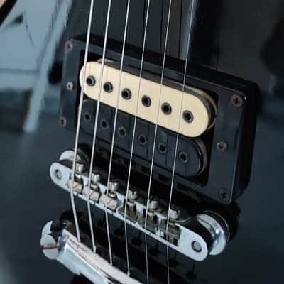 Pearl Export Deluxe Les Paul Black - SN 1010552 - 70-80's Matsumoku Japan image 6