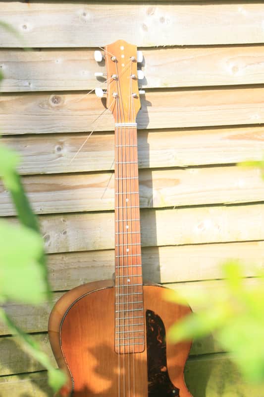 HOFNER ‘FOUR SQUARE’ VERY RARE EARLY 1952 ACOUSTIC GUITAR VINTAGE NEW STRINGS image 1