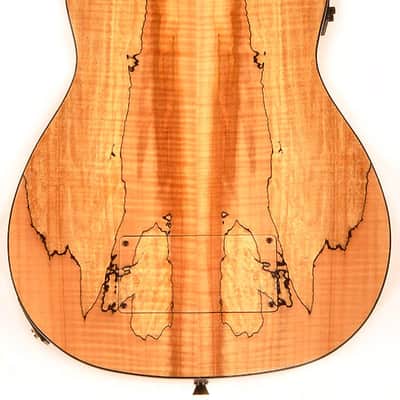 Hadean Spalted Maple UKB-28 Bass Uke Ukulele image 3