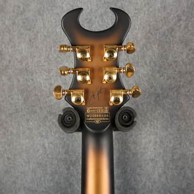 Schecter Diamond Series Synyster Gates Custom S - Satin Gold Burst - 2nd Hand image 5