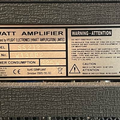 Hiwatt Custom Studio Stage MKIII 20/40W 2x12 Combo image 14