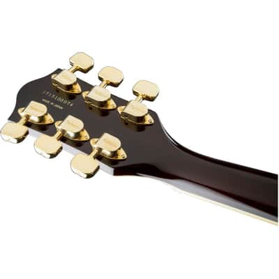 Gretsch G6122T-59 Vintage Select Edition '59 Chet Atkins Country Gentleman Hollow Body with Bigsby, Walnut Stain Lacquer image 6