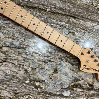 1974 Fender Stratocaster Neck - Maple, Vintage 1970s, USA Strat