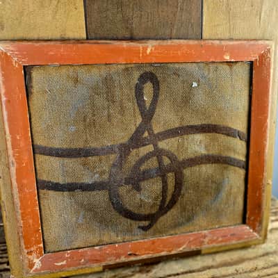 Silvertone Model 1300 1949 - 2-Tone Tan with Treble Clef Luther Perkins / Johnny Cash image 2
