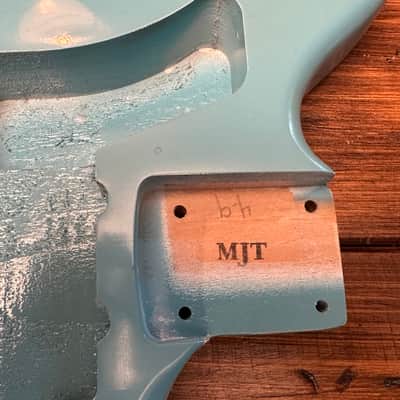 MJT Jazzmaster Standard Rout, Turquoise Blue image 2
