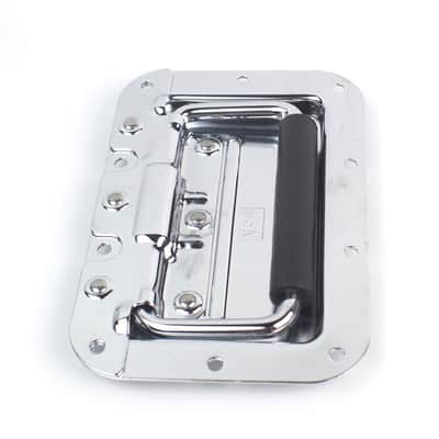 Heavy Duty metal handle and plate for Amplifier or Guitar Road Rack touring Case image 3