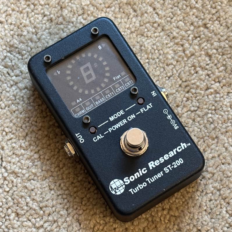 Sonic Research ST-200 Strobe Turbo Tuner 2010s - Black image 1