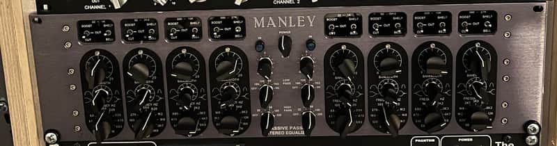 Manley Labs Massive Passive Stereo Tube Equalizer image 1