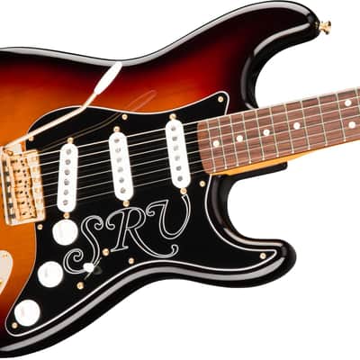 Fender Stevie Ray Vaughan Stratocaster PF - 3-Color Sunburst image 9