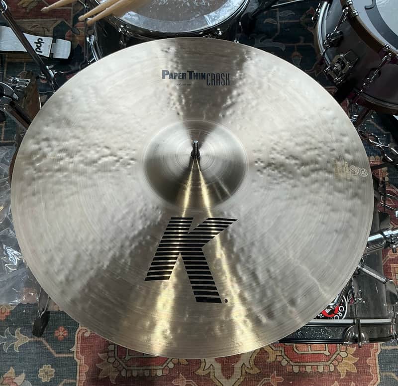 Zildjian 20" K Paper Thin Crash Cymbal image 1