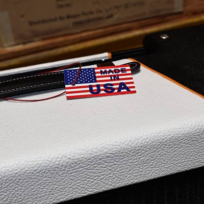 RUBY Black & White Narrow Panel 5E3 Deluxe Amplifier Cabinet image 3