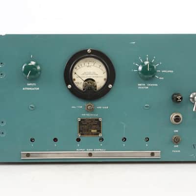 Teleregister Corp Dept of Commerce Peak Clipping Tube Amp Amplifier #46270 image 2