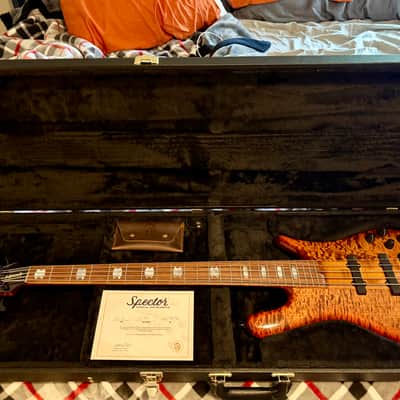 MINT Spector NS-5 NAMM 2026 Feature RARE Wimbish Neck & Kramer Era Spec OHSC CoA & Candy image 13