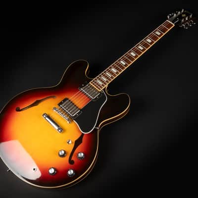 2018 Gibson Memphis ES-335 Traditional - Antique Sunset Burst | USA Semi-Hollow Block Inlays Rounded Neck 3.43kg | OHSC image 5