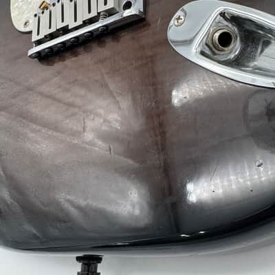 Fender Custom Shop Loaded Custom Stratocaster Body Made for Tom Rundgren 1992 - Flamed Maple Charcoal Burst image 16