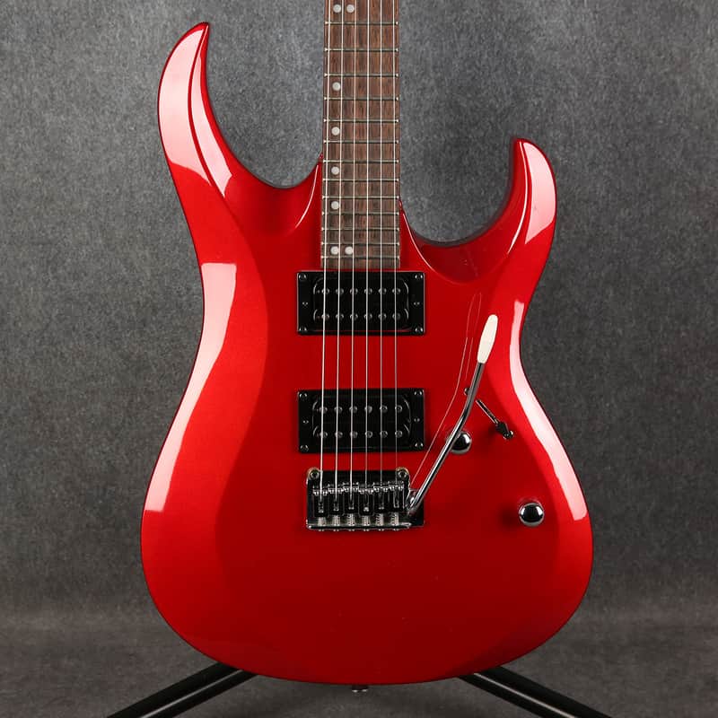 Cort コルト X-2 エレキギター メタル向け レッド Cort X-2 Electric Guitar - Metallic Red - 2nd Hand | Reverb