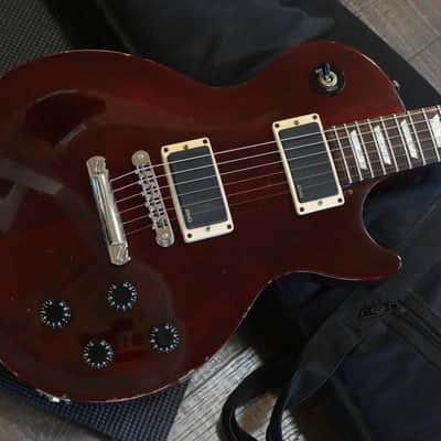 1996 Gibson Les Paul Studio EMG's w/ Rosewood FB Electric Guitar Walnut Gloss + OGB image 2