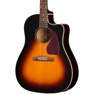 Epiphone AJ-45ME/VSS Acoustic/Electric Guitar~Sunburst~Masterbuilt