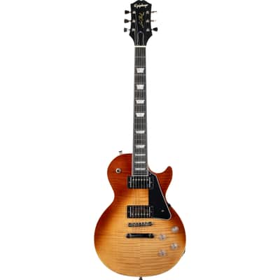 Epiphone Les Paul Modern Figured Electric Guitar - Caffe Latte Fade image 4
