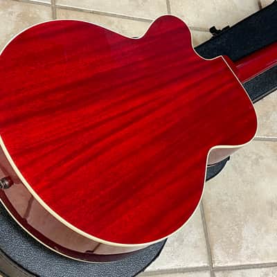 2025 Gibson Les Paul Parlor Acoustic-Electric Guitar Vintage Cherry Sunburst image 9