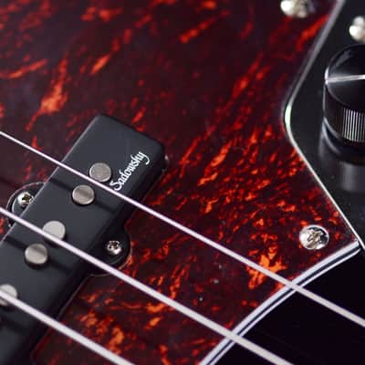 Sadowsky MetroExpress, 21 Fret Standard JJ 4 string - Black Pearl, Rosewood image 12