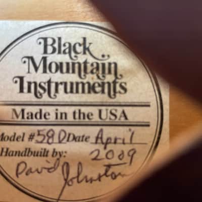 Black Mountain Instruments Model 580 Mountain Dulcimer 2009 USA w/ Gig Bag, Books & Accessories image 17