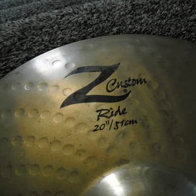 20" Zildjian Z Custom Ride Cymbal 3270g image 3