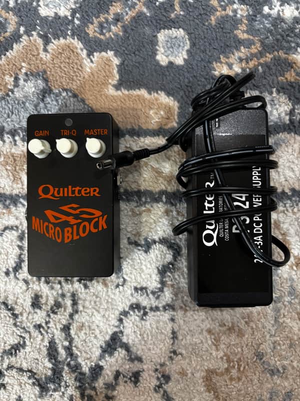 Quilter MicroBlock 45 Pedal-Sized 33/45W Power Amp 2010s - Black image 1