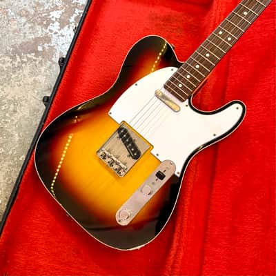 Fender Telecaster Custom TC-62 2013 - Sunburst original vintage MIJ Japan noiseless image 5
