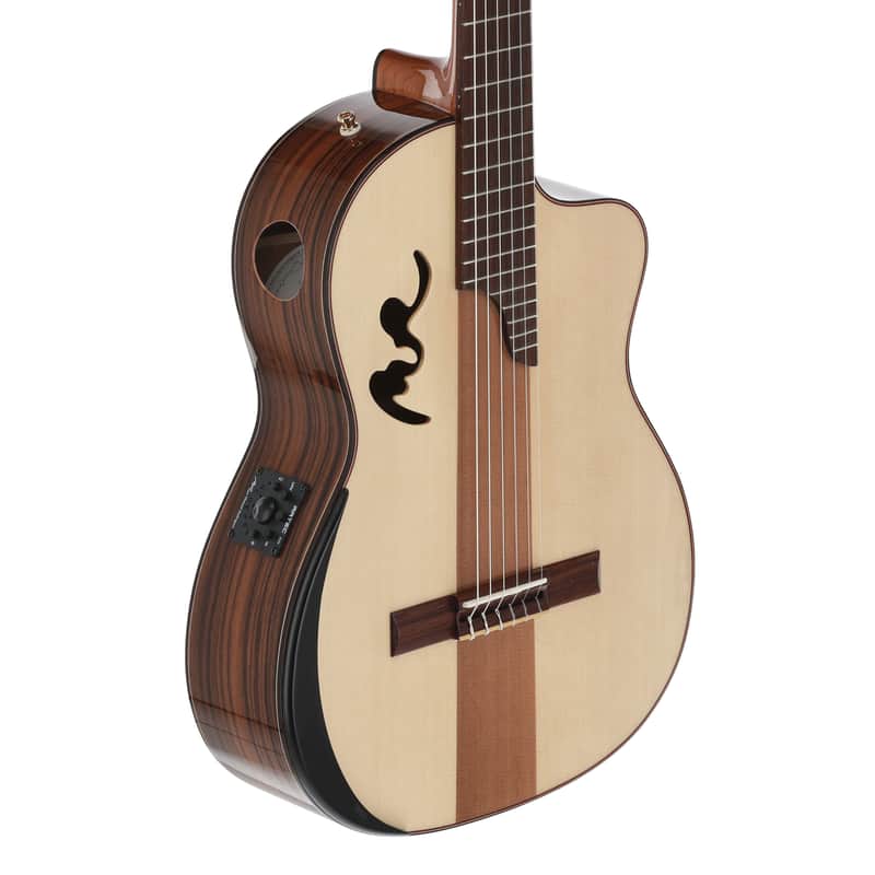 Manuel Rodriguez Café Cortado A/E Guitar - Aged Eucalyptus Gloss - Open Box image 1