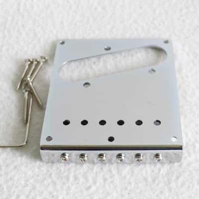 Modern Style Bridge for Fender Telecasters by Budreau Guitars image 5