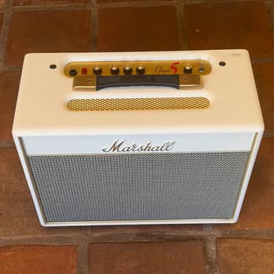 Marshall Class 5 All Tube Class A 5-Watt 1x10" Guitar Combo - Made in England, UK - White image 2