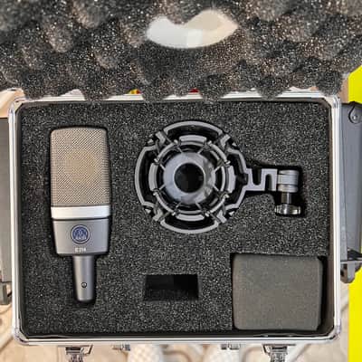 AKG C214 Large Diaphragm Cardioid Condenser Microphone 2010s - Black image 4