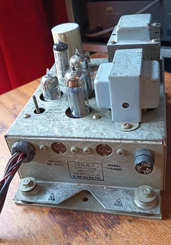 Hammond Leslie Reverb Type 022905 1970 - Grigio image 1