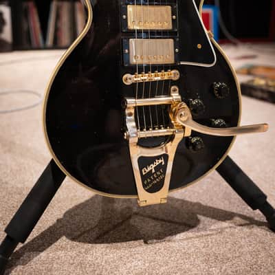 Gibson Custom Shop Murphy Lab '57 Les Paul Custom 3-Pickup Reissue Light Aged image 2