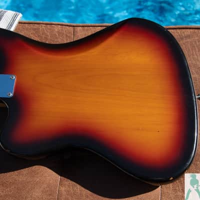 Fender JG66 '62 Jaguar Reissue - Premium Alder Body AVRI Bridge PU w Tune-O-Matic Bridge - Crafted in japan - Pro Set Up! w Perfect Frets/Action/Intonation image 15