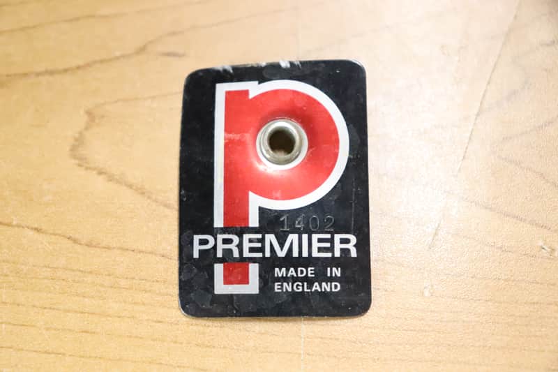 Premier Made In England Drum Badge Vintage 1960's #5 image 1