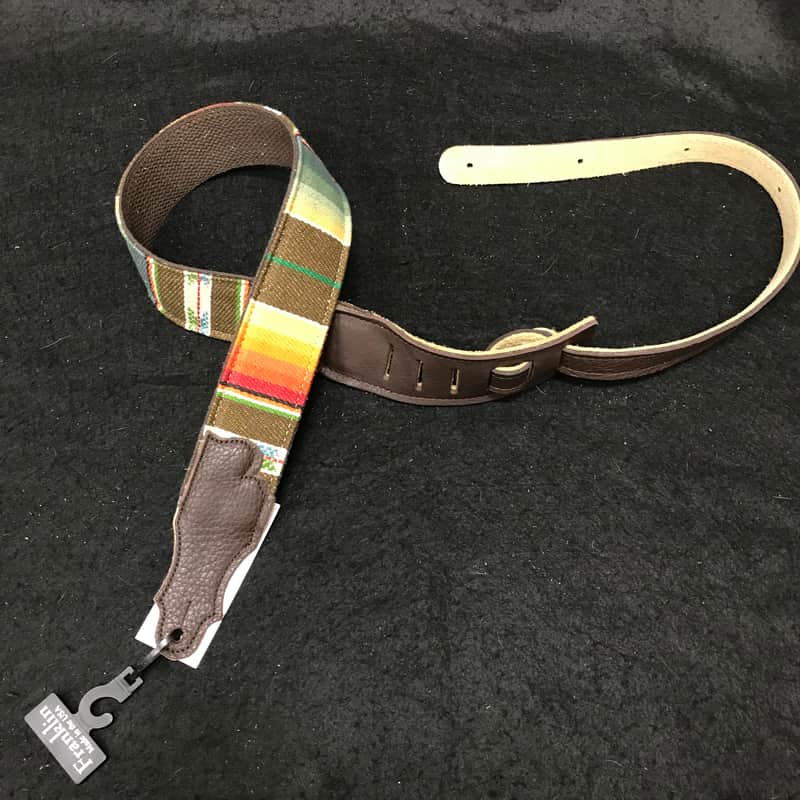 Franklin 2" Saddle Blanket CD2-SB-CH Chocolate Tab Strap image 1